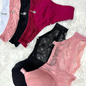 KIT 6 CONJUNTOS DE LINGERIE LUA  IMPORTADO REF 341