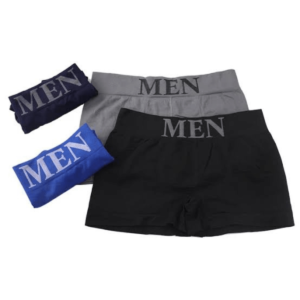 KIT MEN 3 CUECAS / 3 PARES DE MEIAS LONGA